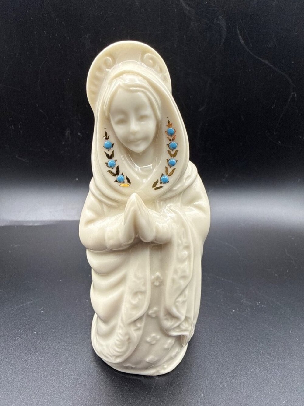 Lenox Vintage Porcelain Jewels Nativity Mary Figurine Discontinued No Box